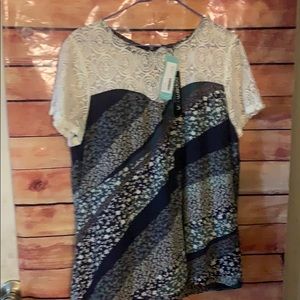 Multi colored blouse